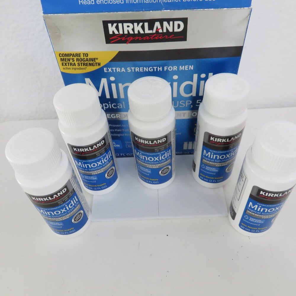 (#118) 5 x 2oz Men's Minoxidil Extra Strength for Men Hair Regrowth Treatment - Picture 3 of 5